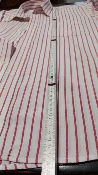 Camicia ATTORE a righe rosso-bianco