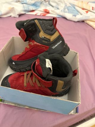 Botas Quechua niño talla 28
