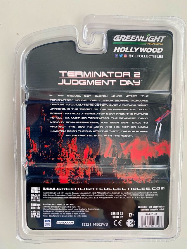 Greenlight Terminator 2 - Coche policía 1:64
