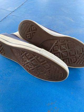 Converse All Star blu - Scarpe alte in tela