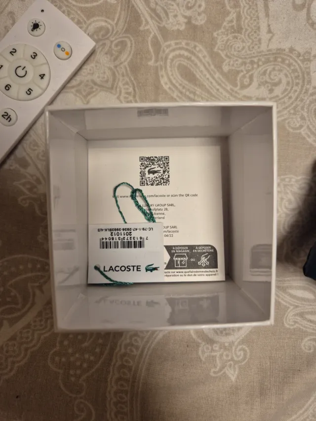 Reloj Lacoste Hombre - Negro/Dorado