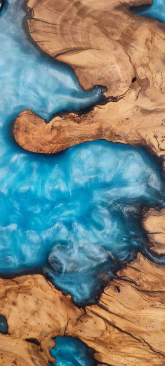 Orologio resina ulivo - Decorativo