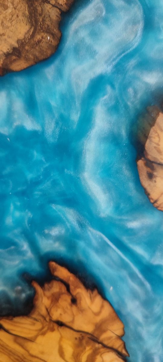 Orologio resina ulivo - Decorativo