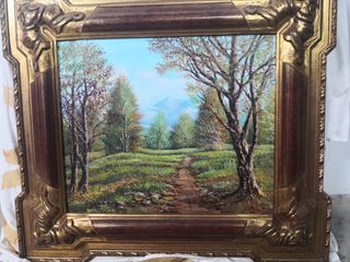 Cuadro paisaje otoñal