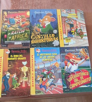 Libros Geronimo Stilton 