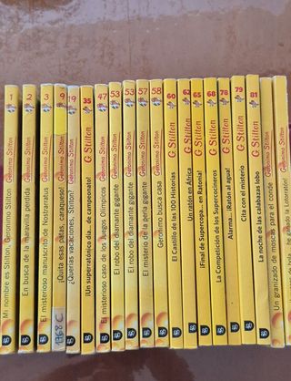 Libros Geronimo Stilton 