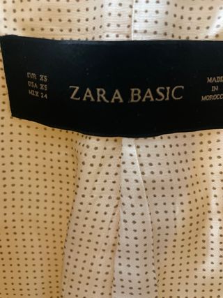 Americana Zara amarilla
