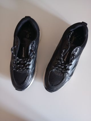 Zapatillas Stradivarius negras - 36