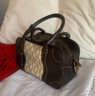 Bolso Carolina Herrera Marrón Beige
