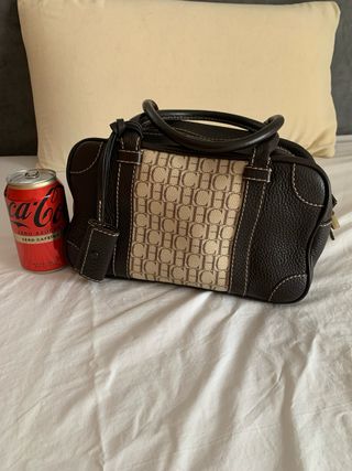 Bolso Carolina Herrera Marrón Beige