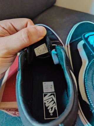 Vans Old Skool negras, talla 36