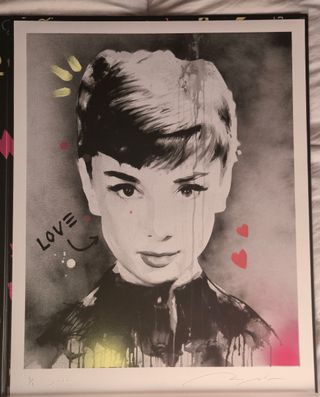 Serigrafia Audrey Hepburn - Obra de Marco Maseda