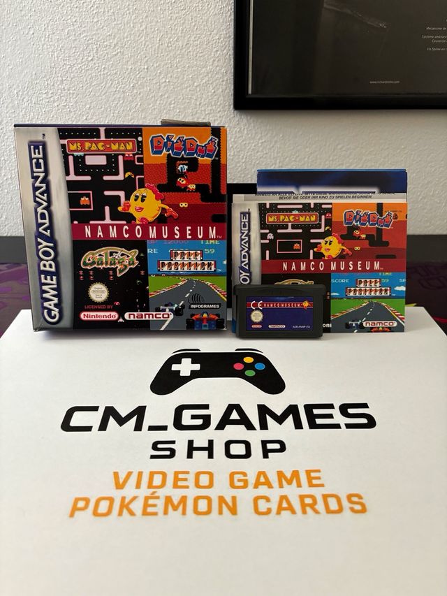 Gioco Namco Museum Game Boy Advance GBA ITA