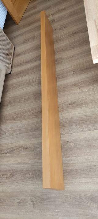 Mesa TV madera - Roble + Estanteria Lak Roble