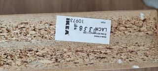 Mesa TV madera - Roble + Estanteria Lak Roble