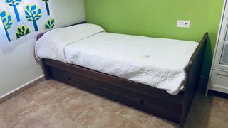 Cama nido madera rústica