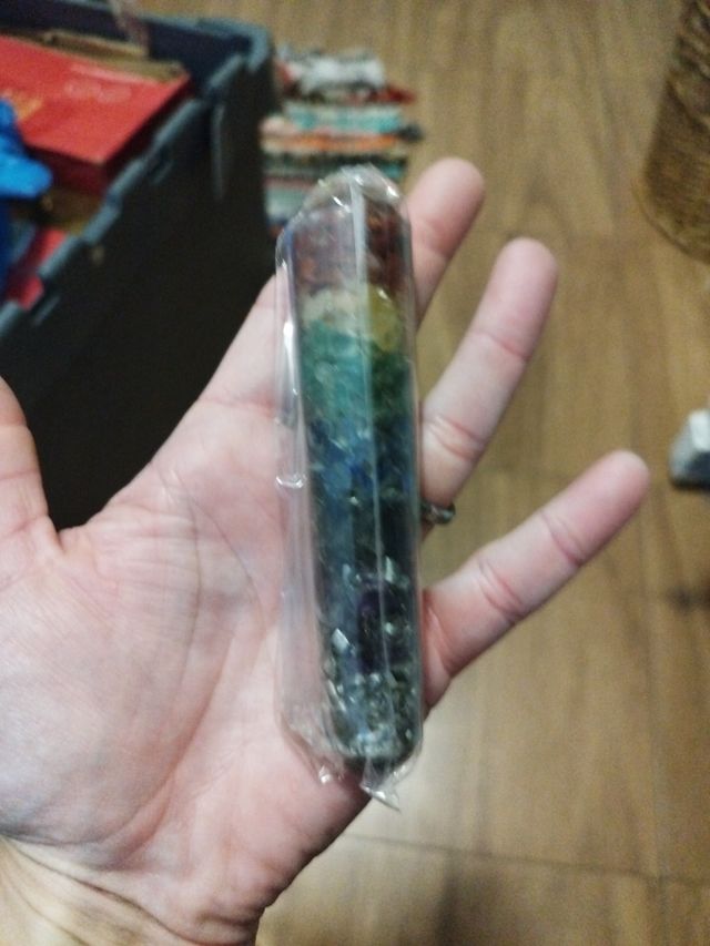 Barra de orgonita 7 chakras