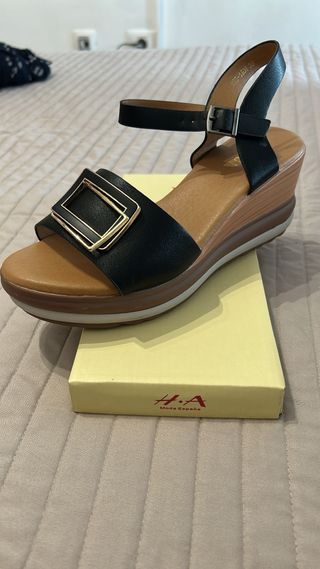 Sandalias cuña H·A Moda España