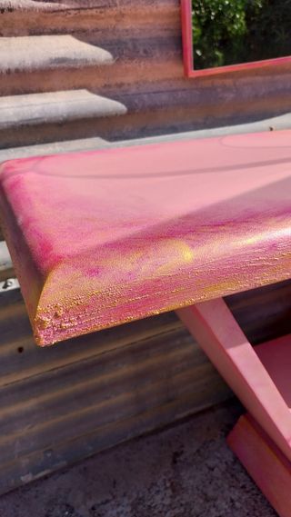 Mueble vintage recibidor/tocador espejo