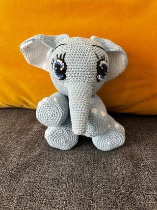 Elefante amigurumi crochet