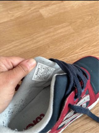Zapatillas Asics Gel Lyte III rojas y azules