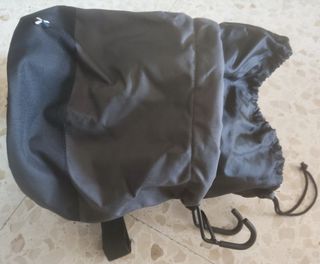 Cesta bici plegable negra