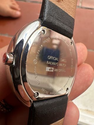 Reloj 40mm original Mondaine Swiss Made como nuevo