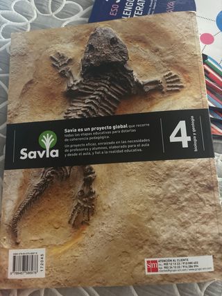 Biología y geología. 4 ESO. Savia