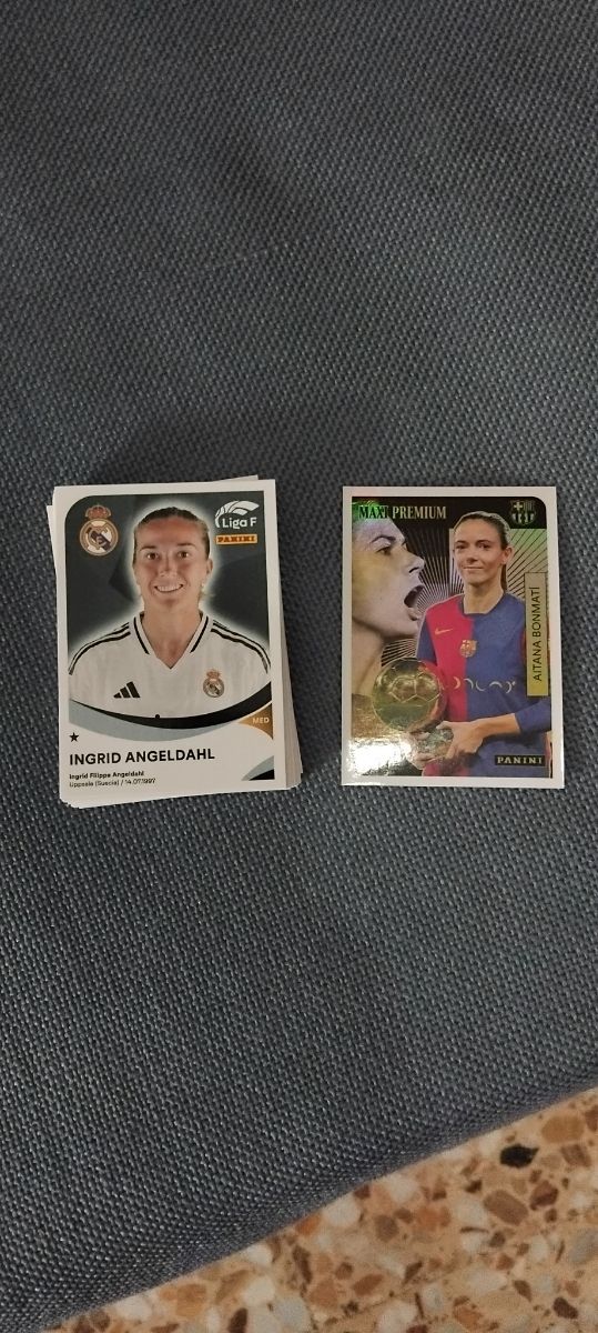 Lote 37 Cromos Liga F 2024-2025