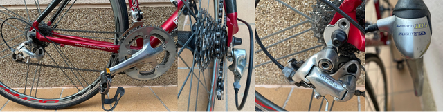 Bicicleta Carretera Conor WRC T-XS
Peso 8kg sin pe