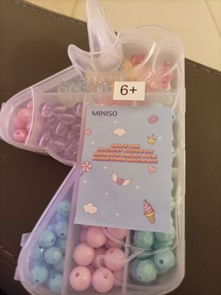 Kit perline MINISO unicorno