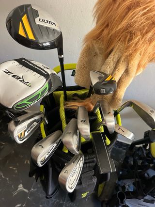 Bolsa golf Srixon + carro Innesis + palos