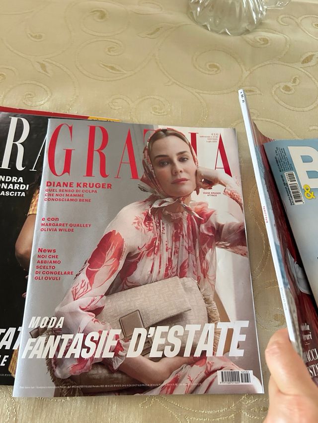 vanity fair, grazia, cotto e mangiato, belle