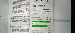 MacBook Pro 15 2019 i7 16gb Gráfica 4gb Touch Bar