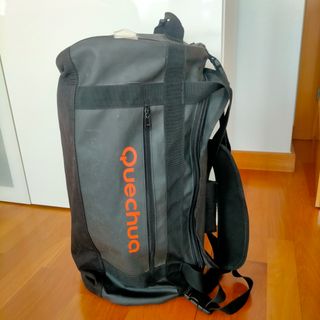 Saco deportivo - Mochila negra y naranja