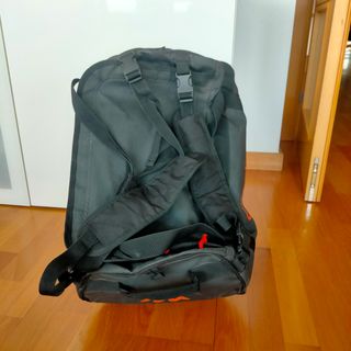 Saco deportivo - Mochila negra y naranja