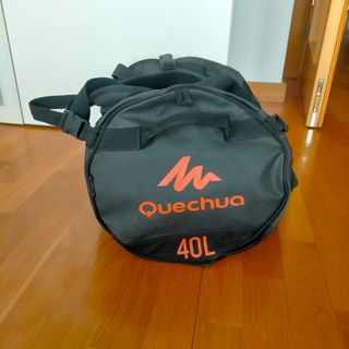 Saco deportivo - Mochila negra y naranja