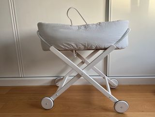 Moisés mimbre Zara Home con ruedas