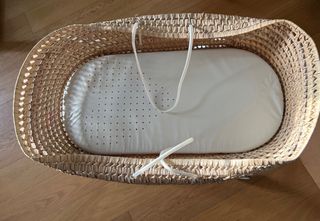Moisés mimbre Zara Home con ruedas