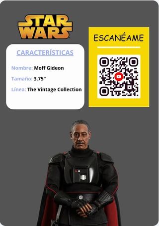 Star Wars Vintage Collection: Moff Gideon Nuevo