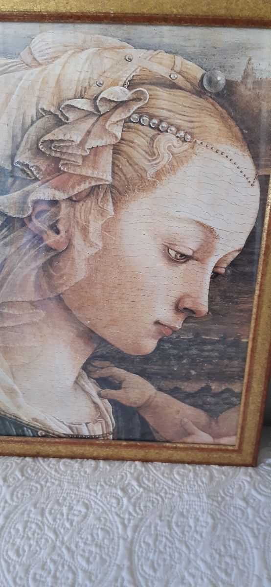 Cuadro Virgen LAMINA