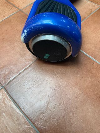 Hoverboard blu elettrico