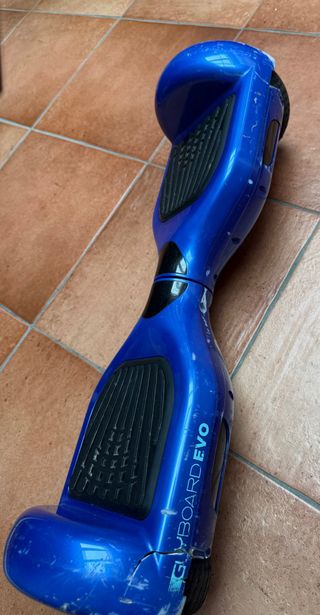 Hoverboard blu elettrico