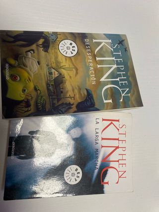 La larga marcha y Desesperación
(Pack de libros)