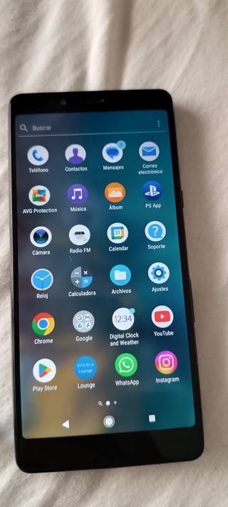 Sony Xperia L - telefono nero