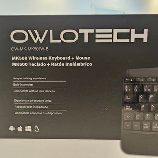 Teclado y ratón inalámbricos OWLOTECH MK500