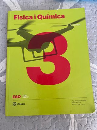 Física i Química 3 ESO (2019) (Codi obert) (Cat...