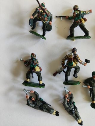 Soldados alemanes WWII (10 figuras)