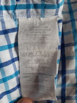 Camisa Emidio Tucci | Azul y Blanca