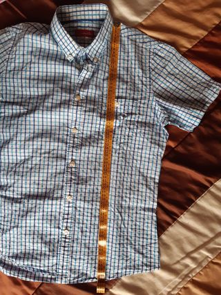 Camisa Emidio Tucci | Azul y Blanca